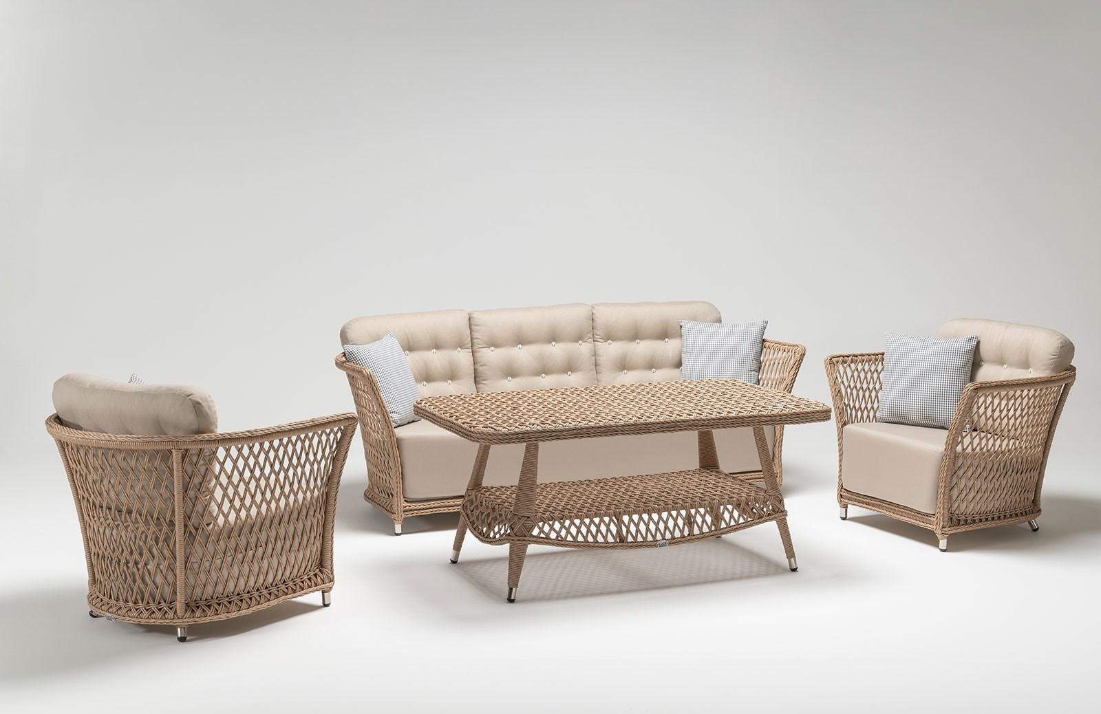 Bahçe Rattan Oturma Grubu Bh-1063