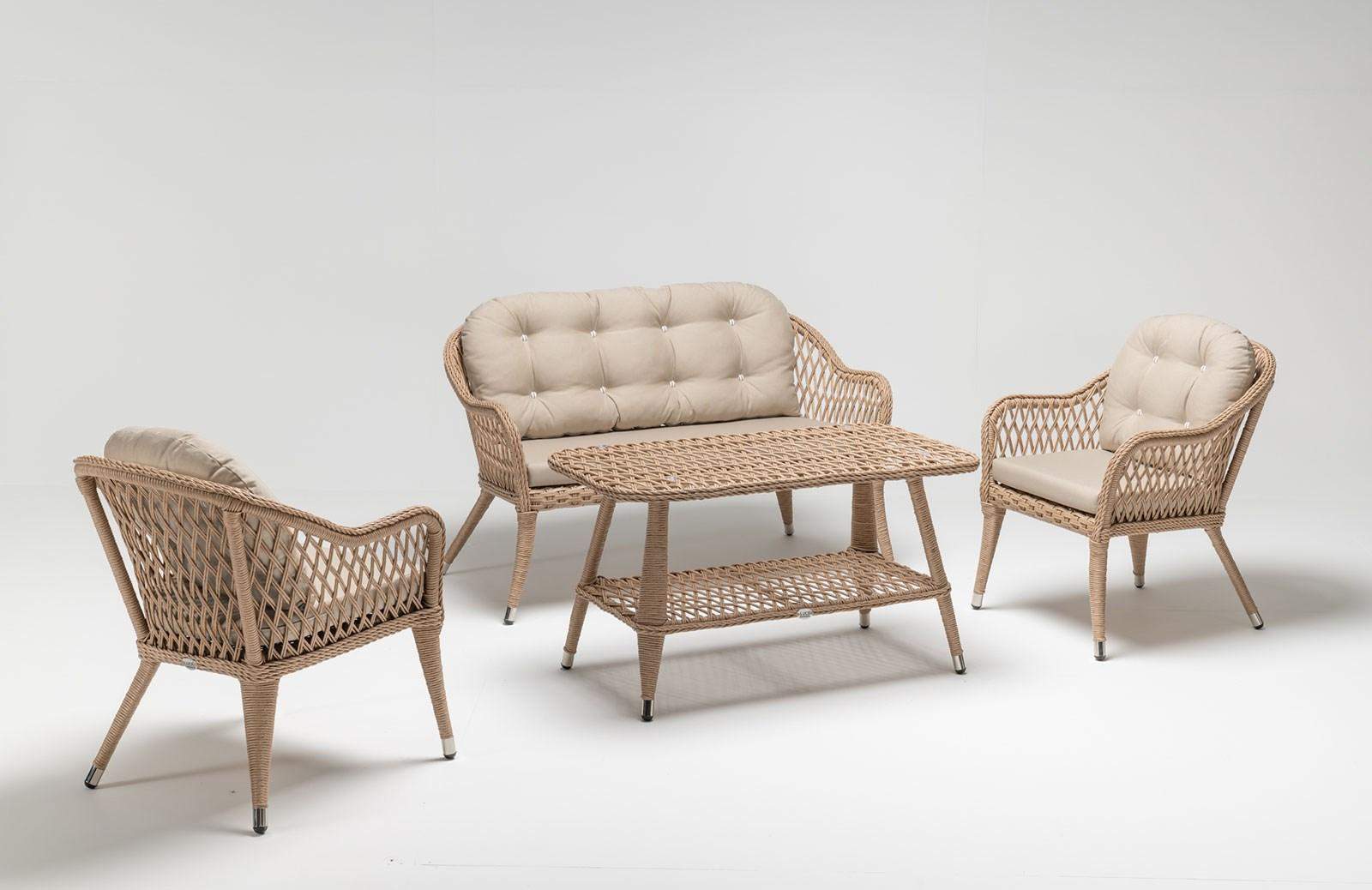 Bahçe Rattan Oturma Grubu Bh-1008
