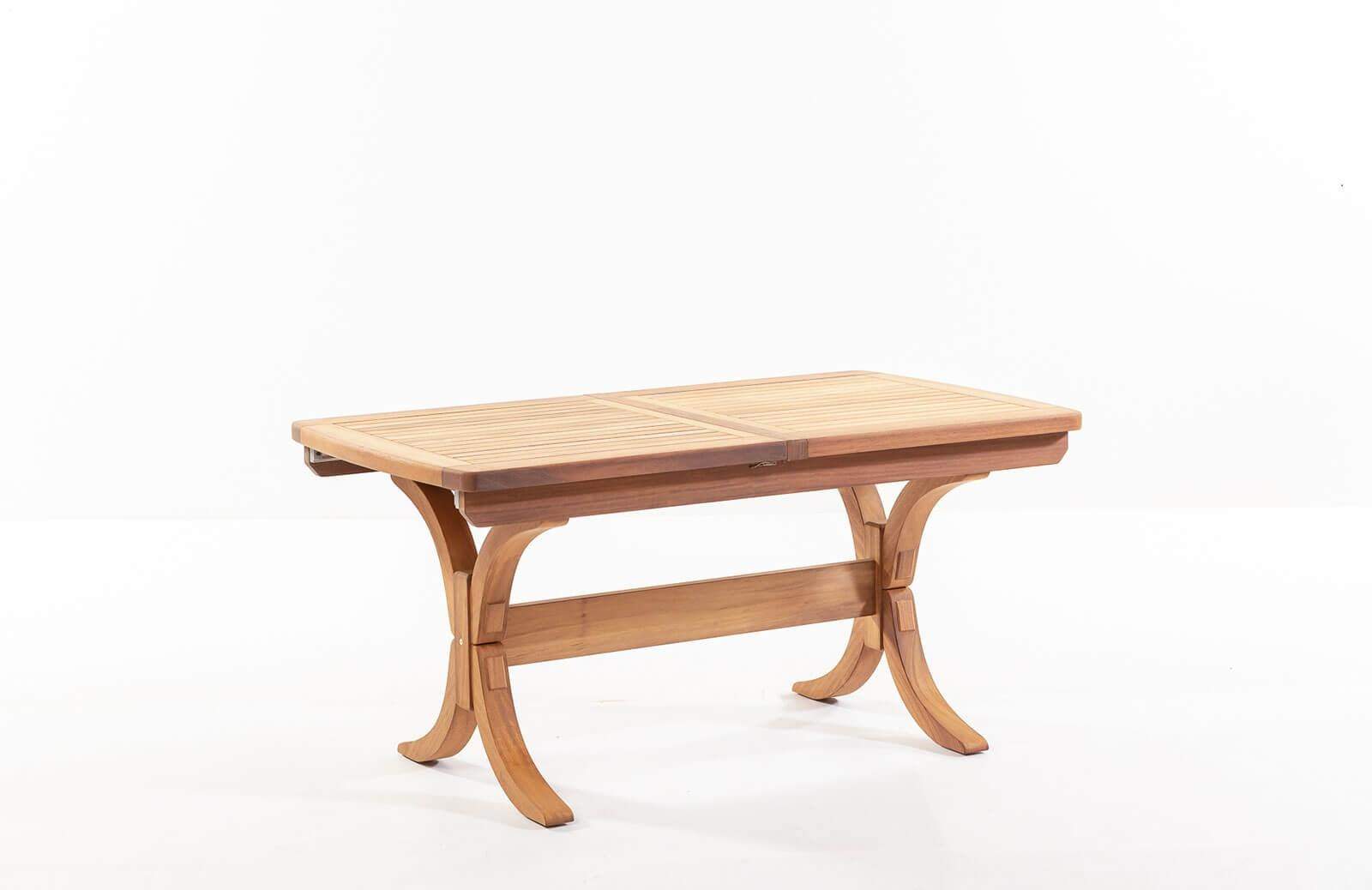 Ahşap Bahçe Masası 160+40+40 Cm Er-1007