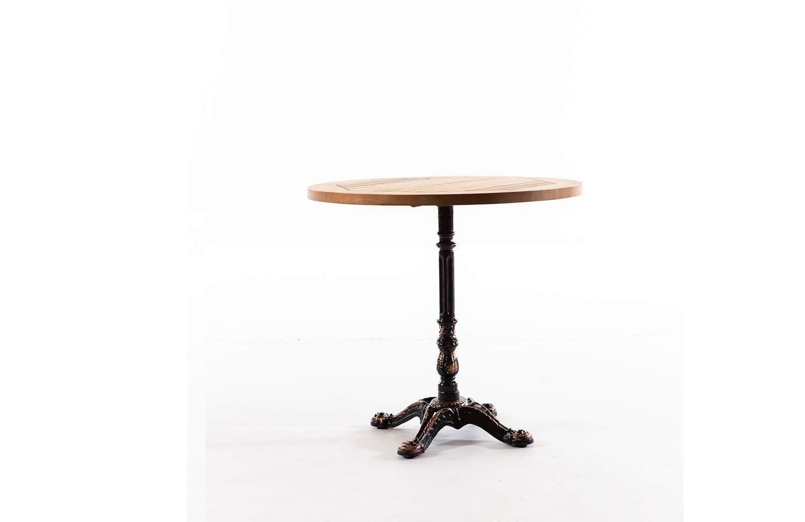 Ahşap Bahçe Masası 80 Cm Yuvarlak Er-1027