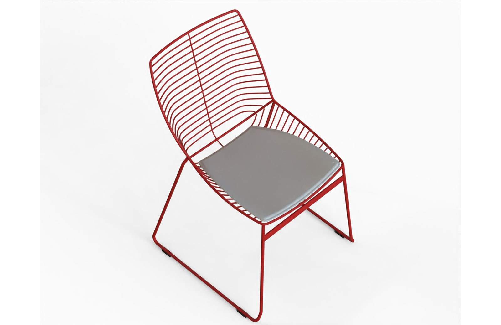 Tel Sandalye Kolsuz -toz Boyalı - Dış Mekan Kumaş-fm-005