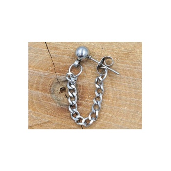 Çelik Sallantılı Unisex Küpe