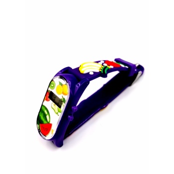 Renkli Figürlü Diital  Çocuk Saati