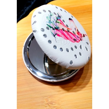 Monalisa Home Lüks Küçük Boy Figürlü Çift Taraflı Çocuk Ayna