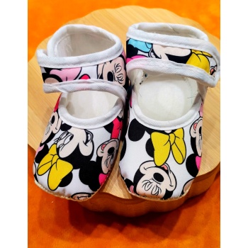 Monalisa Home Lüks Yumuşak Tabanlı Figürlü Bebek Ayakkabısı