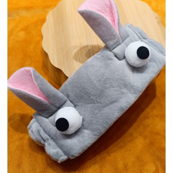 Monalisa Home Lüks Peluşlu Figürlü Saç Bandana