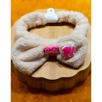 Monalisa Home Lüks Peluşlu Figürlü Saç Bandana