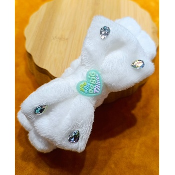 Monalisa Home Lüks Peluşlu Figürlü Saç Bandana