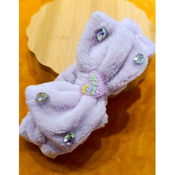 Monalisa Home Lüks Peluşlu Figürlü Saç Bandana