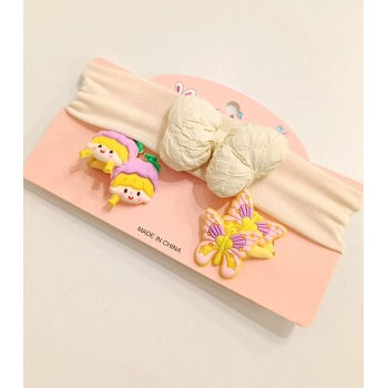 Monalisa Home Lüks Figürlü Esnek Bandana