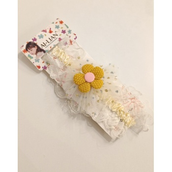 Monalisa Home Lüks Figürlü Esnek Bandana