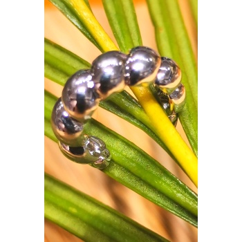 Monalisa Home Lüks Çelik Gümüş Renk Kıkırdak Küpe