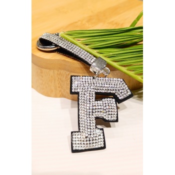 Monalisa Home Lüks Parıltılı F Harfi Anahtarlık