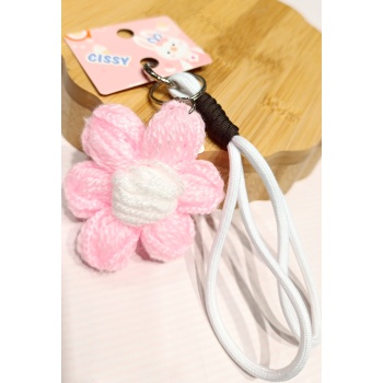 Monalisa Home Örme Çiçek Desenli  Gösterişli  Anahtarlık