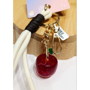 Monalisa Home Kiraz Desenli  Gösterişli  Anahtarlık