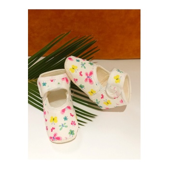 Monalisa Home Lüks Yumuşak Tabanlı Figürlü Bebek Ayakkabısı