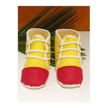 Monalisa Home Lüks Yumuşak Tabanlı Figürlü Bebek Ayakkabısı