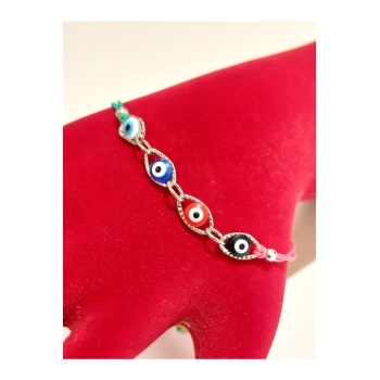 Monalisa Home Lüks Gösterişli Renkli Zarif İp Hal Hal