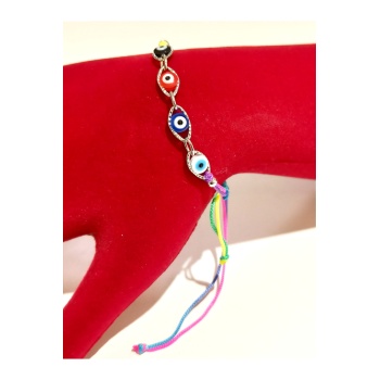 Monalisa Home Lüks Gösterişli Renkli Zarif İp Halhal