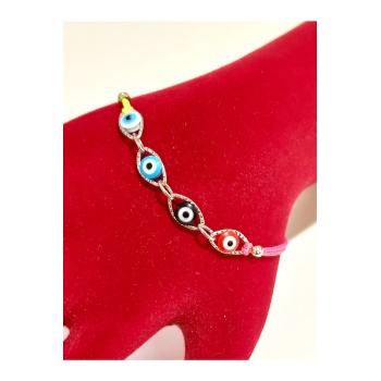 Monalisa Home Lüks Gösterişli Renkli Zarif İp Halhal