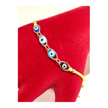 Monalisa Home Lüks Gösterişli Renkli Zarif İp Halhal