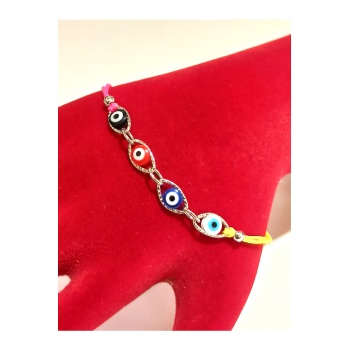 Monalisa Home Lüks Gösterişli Renkli Zarif İp Halhal