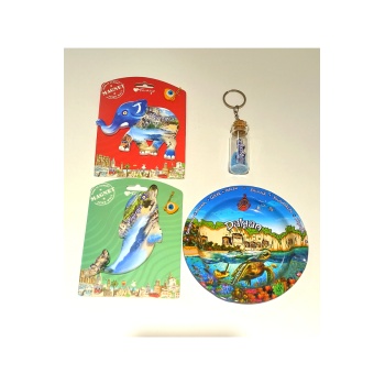 Monalisa Home Farklı Model Desenli Renkli Kültürel Hediyelik