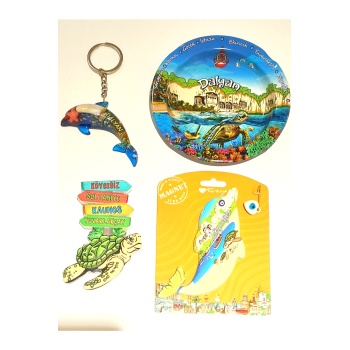 Monalisa Home Farklı Model Desenli Renkli Kültürel Hediyelik