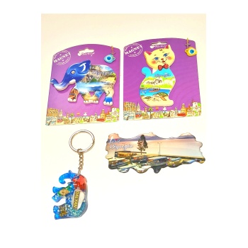 Monalisa Home Farklı Model Desenli Renkli Kültürel Hediyelik