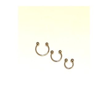 Monalisa Home 3 Adet  Gümüş Renk Lüks Boyutlu Pirsing