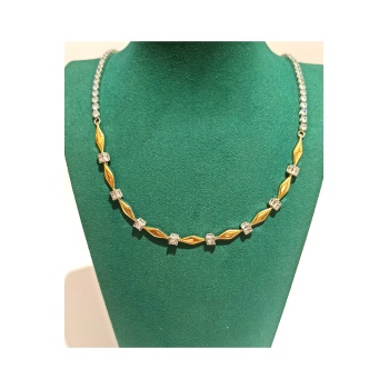 Monalisa Home Lüks Figürlü Gösterişli Taşlı Kolye