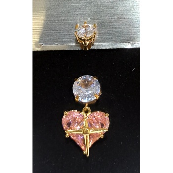 Monalisa Home Gold Renk Lüks Figürlü Gösterişli Göbek Pirsing