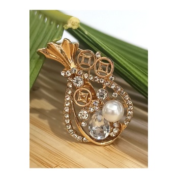 Monalisa Home Çiçek Figürlü Broş