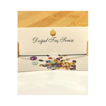 Monalisa Home Renkli Gösterişli Ayarlanabilir Taş Figürlü İp Bileklik