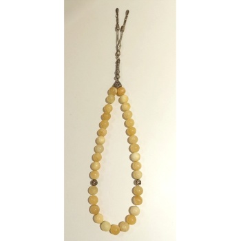 Monalisa Home Sarı Renk Gösterişli Lüks Tesbih