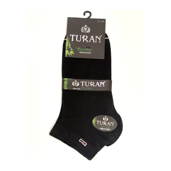 Monalisa Home Siyah Renk Elastik Bambu Erkek Çorap