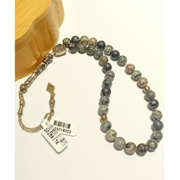 Monalisa Home Renkli Gösterişli Parlak Lüks Picasso Jasper Tesbih