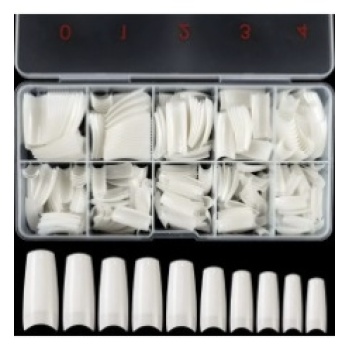 Monalisa Home Beyaz Renk Lüks Gösterişli Kare Takma Tırnak