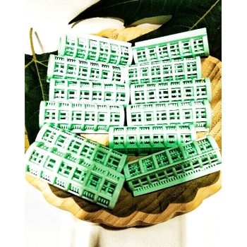 Monalisa Home 12 Li Renkli 20 mm Lüks Saç Bigudi