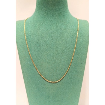 Monalisa Home Lüks Gösterişli Parlak Zincir Çelik Erkek Kolye