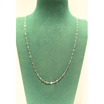 Monalisa Home Lüks Gösterişli Parlak Zincir Çelik Erkek Kolye