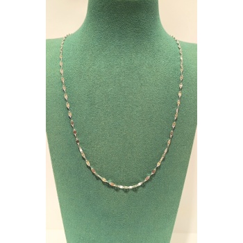 Monalisa Home Lüks Gösterişli Parlak Zincir Çelik Erkek Kolye