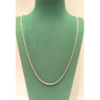 Monalisa Home Lüks Gösterişli Parlak Zincir Çelik Erkek Kolye