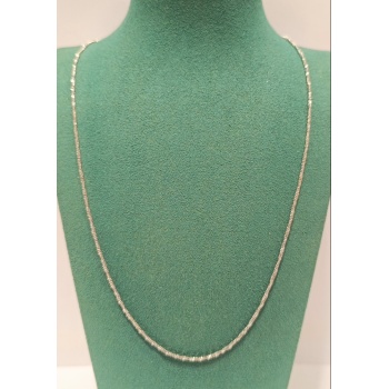 Monalisa Home Lüks Gösterişli Parlak Zincir Çelik Erkek Kolye