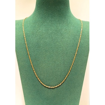 Monalisa Home Lüks Gösterişli Parlak Zincir Çelik Erkek Kolye