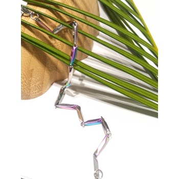 Monalisa Home Lüks Gösterişli Parlak Zincir Çelik Erkek Bileklik