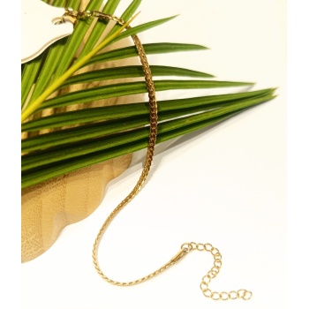 Monalisa Home Lüks Gösterişli Parlak Zincir Çelik Erkek Bileklik