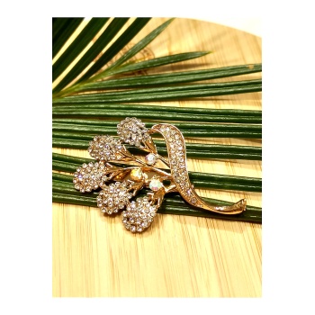 Monalisa Home Renkli Sarı Renk Broş