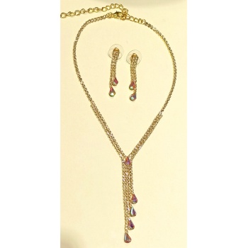 Monalisa Home Lüks Kolye Küpe Seti