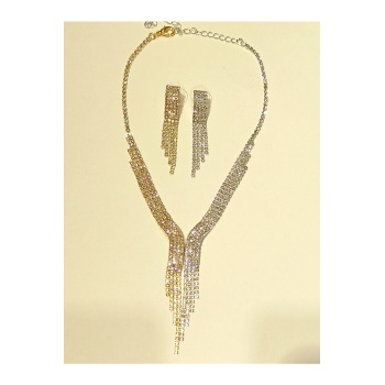 Monalisa Home Lüks Kolye Küpe Seti